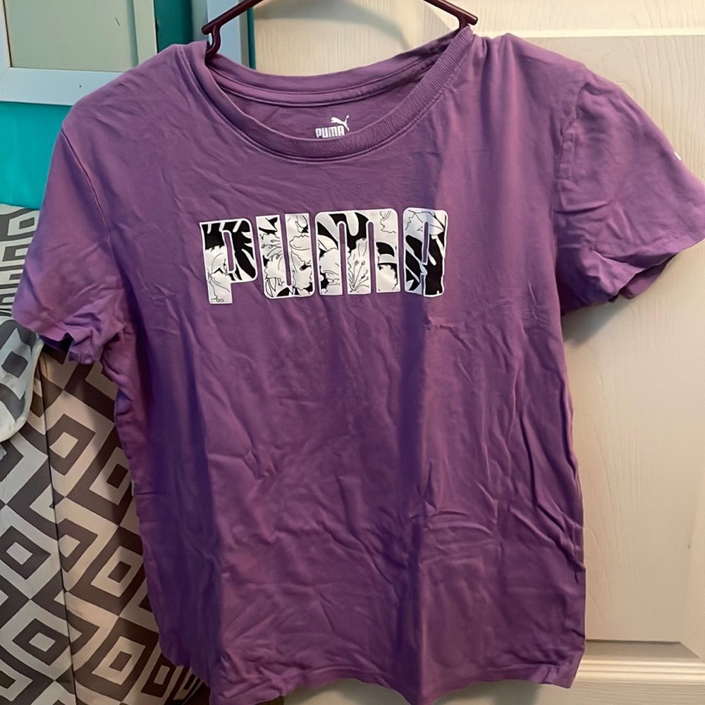 Purple Women’s Puma T-shirt